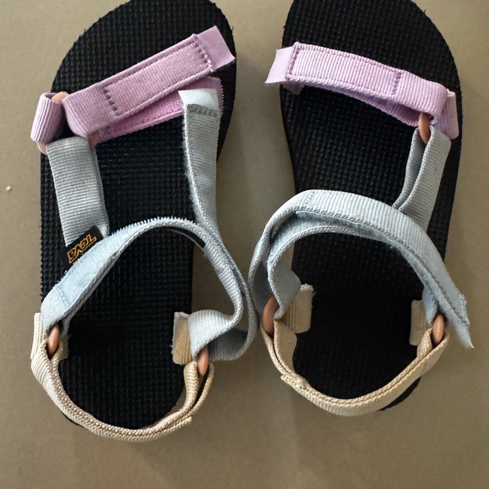 Teva Kids' Multi-Color pastel Sandals